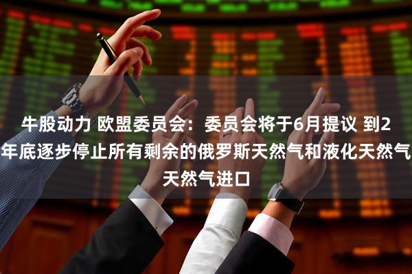 牛股动力 欧盟委员会：委员会将于6月提议 到2027年底逐步停止所有剩余的俄罗斯天然气和液化天然气进口